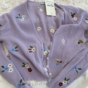 Cropped cardigan